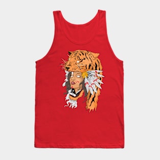 Tribal Girl Tank Top